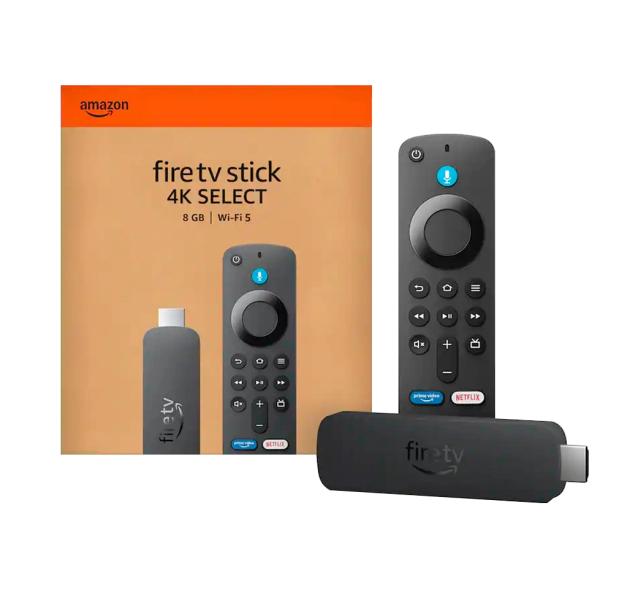 Dispositivo Streaming Fire Tv Stick 4K Select Negro
