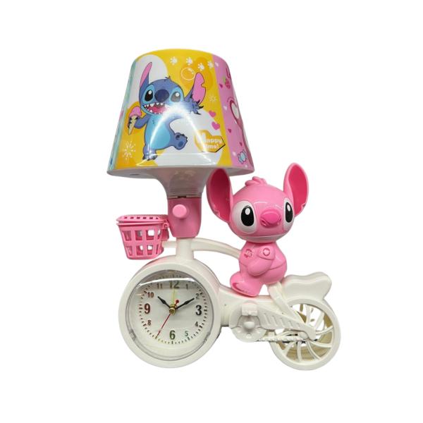 L?Mpara Con Reloj De Stitch