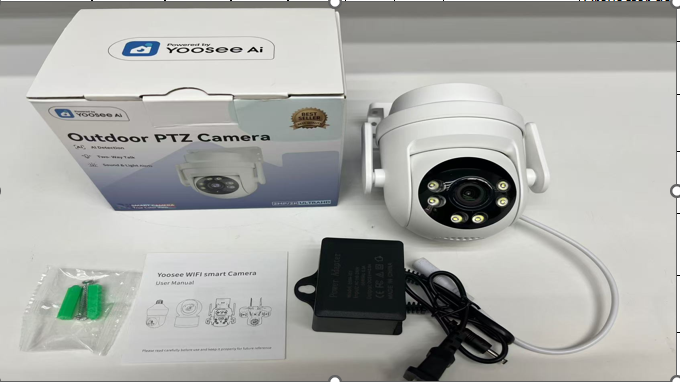 Cámara PTZ Wifi Exterior Yoosee AI CON Visión Nocturna YY-Q81