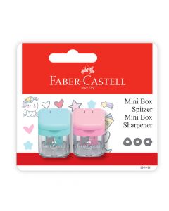 Sacapuntas Faber Castell Mini Box Pastel 2und