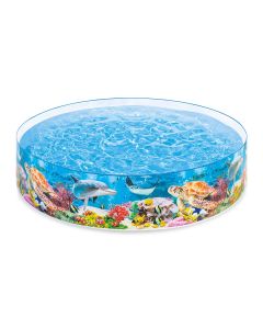 Piscina Vinilo Intex Estampado Marino 2.44mx46cm