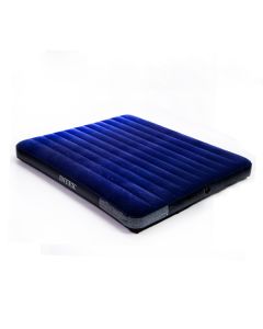 Colchón Intex Inflable Queen 60x80x10pulg Azul