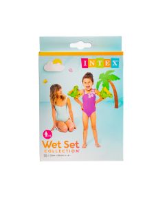 Flotador Inflable Para Brazo Estampado Dinosaurio 23x20cm Surtido