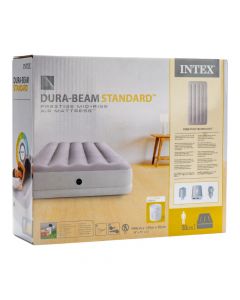 Colchón Inflable Twin Gris