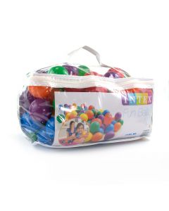 Pelota Aire Intex Plástico 6.5cm 100und Colores