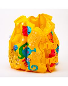 Chaleco Flotador Estampado 16x12pulg Amarillo