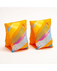 Flotador Plástico Inflable Estampado 25x15cm 19-30kg 3-6a Multicolor