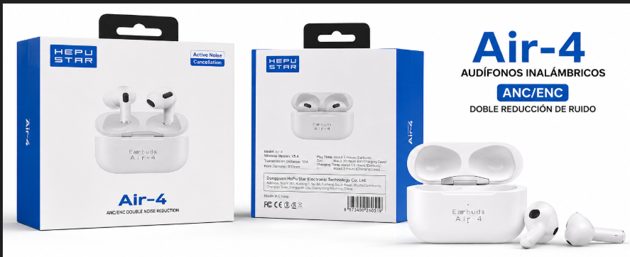 Audífonos Bluetooth AIR-4