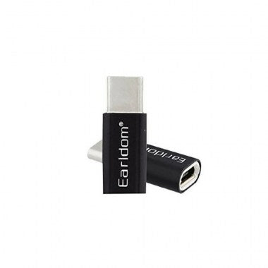 Adaptador Otg Tipo C Et-Tc01 Earldom Negro