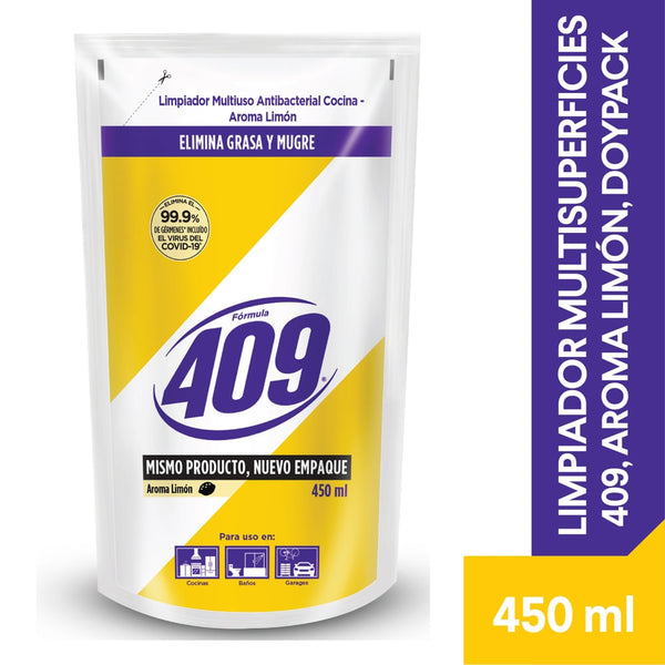 Antibacterial Formula 409 Limón - 450 Ml