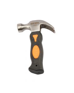 Martillo Metálico 8oz 16.3cm Negro Con Naranja