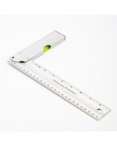Escuadra Con Nivel Metal 10pulg