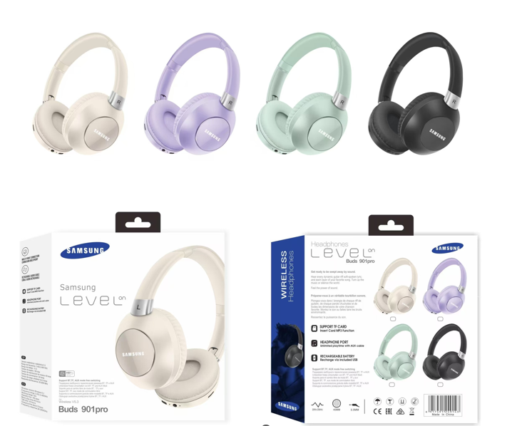 Audifonos Manos Libres Bluetooth BUDS901PRO Negro