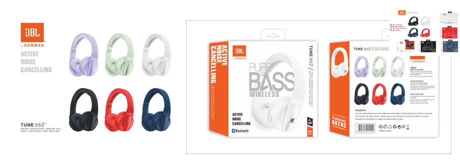 Audifonos Manos Libres Bluetooth TUNE662 Negro