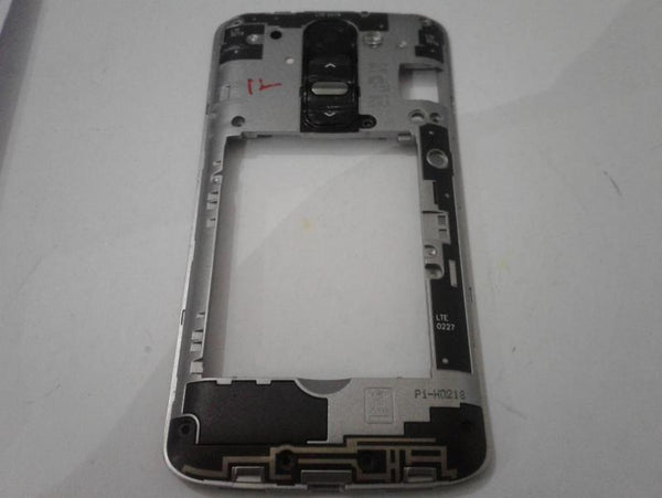 Flex Boton Encendido Lente Camara Timbre Lg G3 Stylus D690 G2 Mini D620 Negro Con Marco