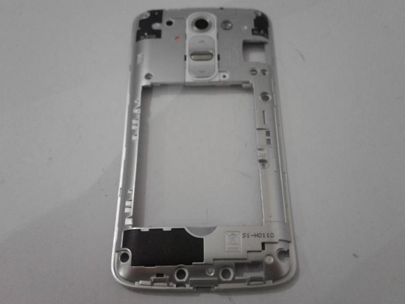 Flex Boton Encendido Lente Camara Timbre Lg G3 Stylus D690 G2 Mini D620 Blanco Con Marco