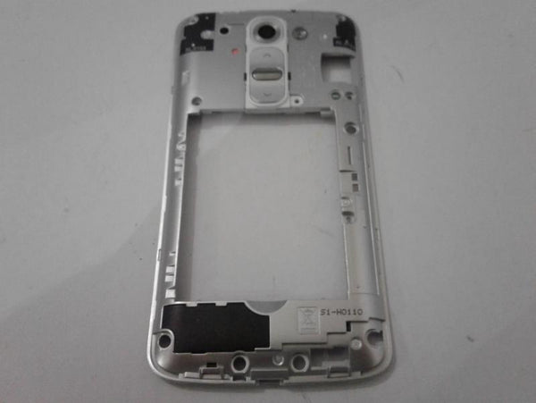 Flex Boton Encendido Lente Camara Timbre Lg G3 Stylus D690 G2 Mini D620 Blanco Con Marco