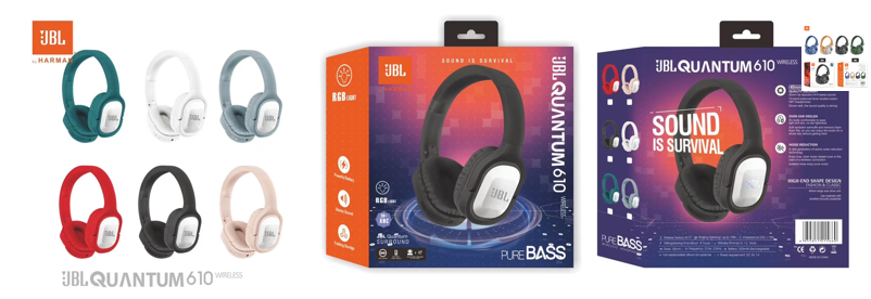 Audifonos Bluetooth JBL NTUM610 Negro