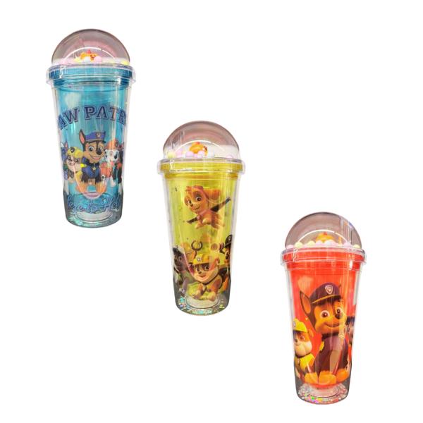 Vaso Plástico De Paw Patrol Varios Estilos A Elegir