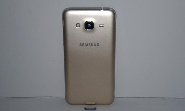 Tapa Samsung Galaxy J3 J300 Dorada Con Marco