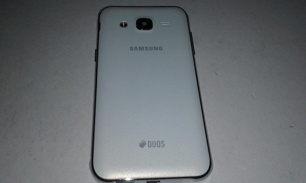 Tapa Samsung Galaxy J2 J200 Blanca Con Marco