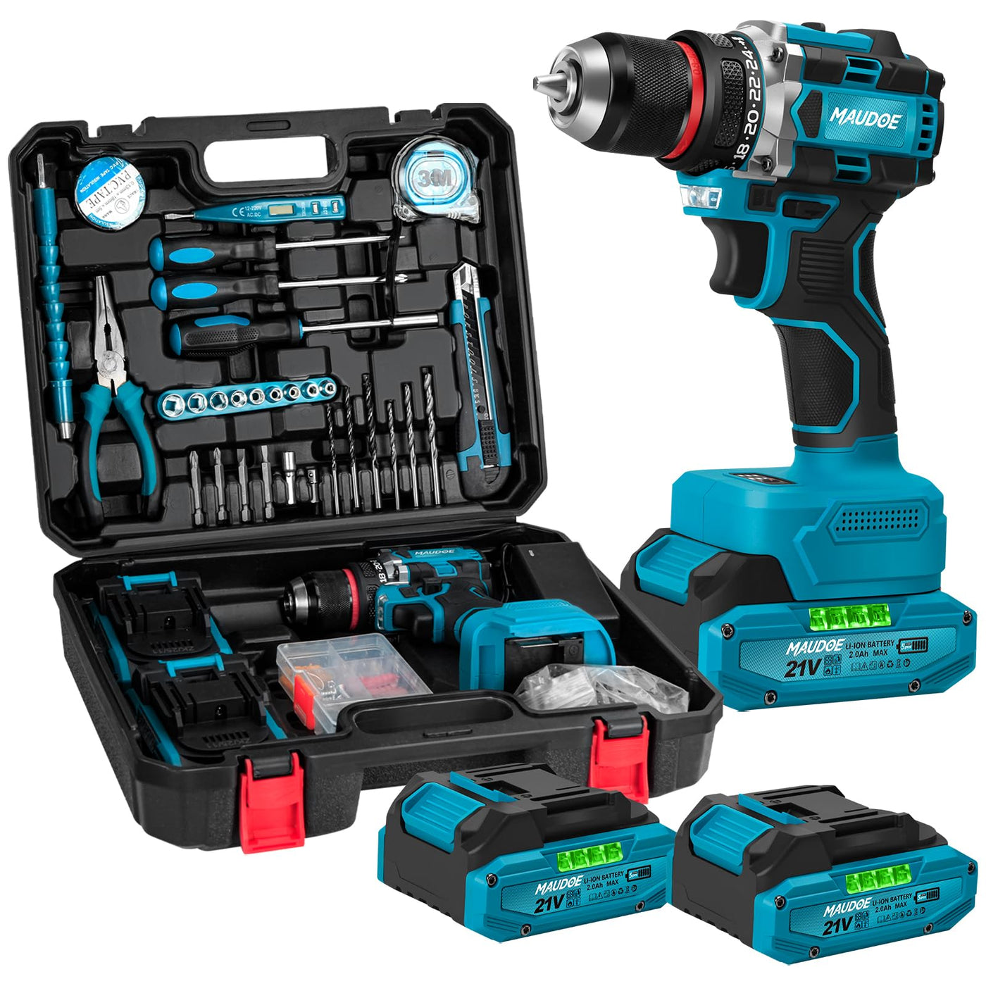 Taladro Atornillador 18V Brushless kit