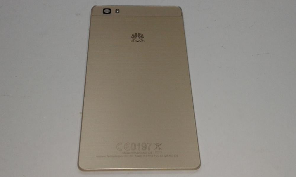 Tapa Huawei P8 Lite Dorada Sin Marco