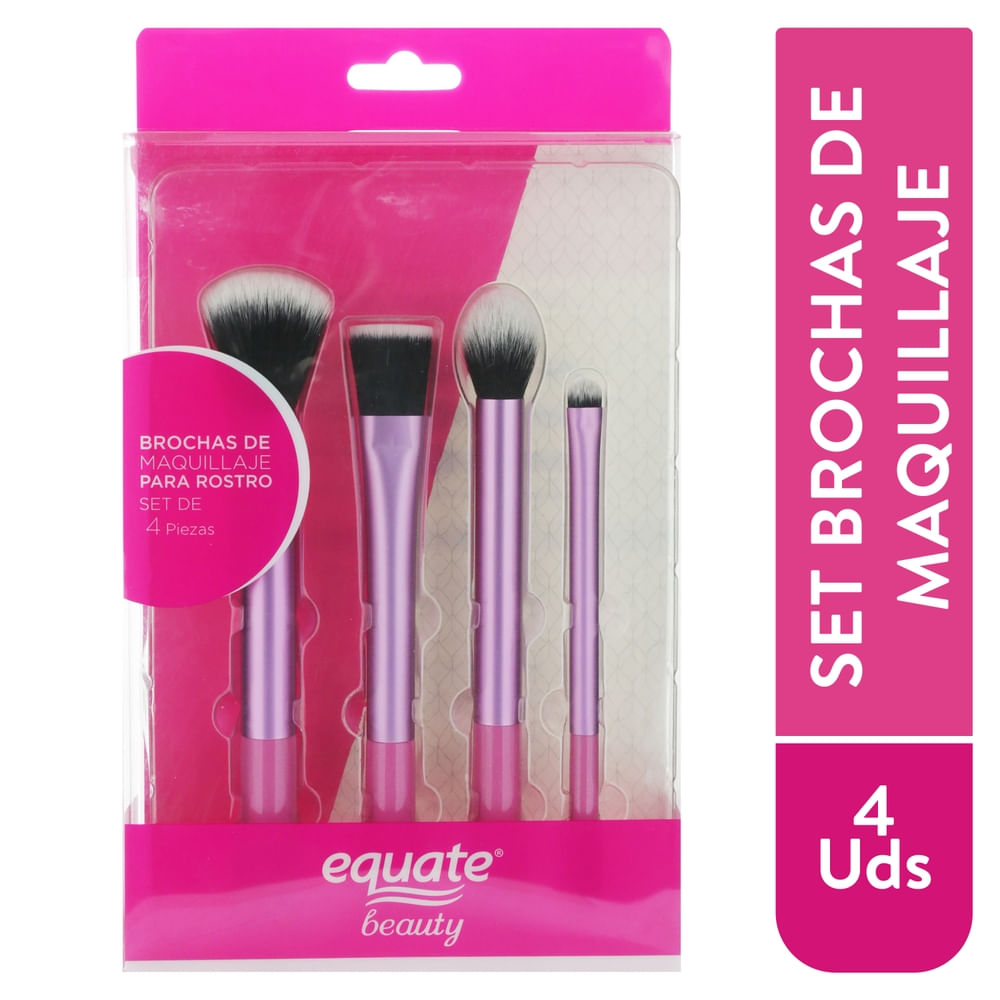 Set Brochas Para Maquillaje Equate