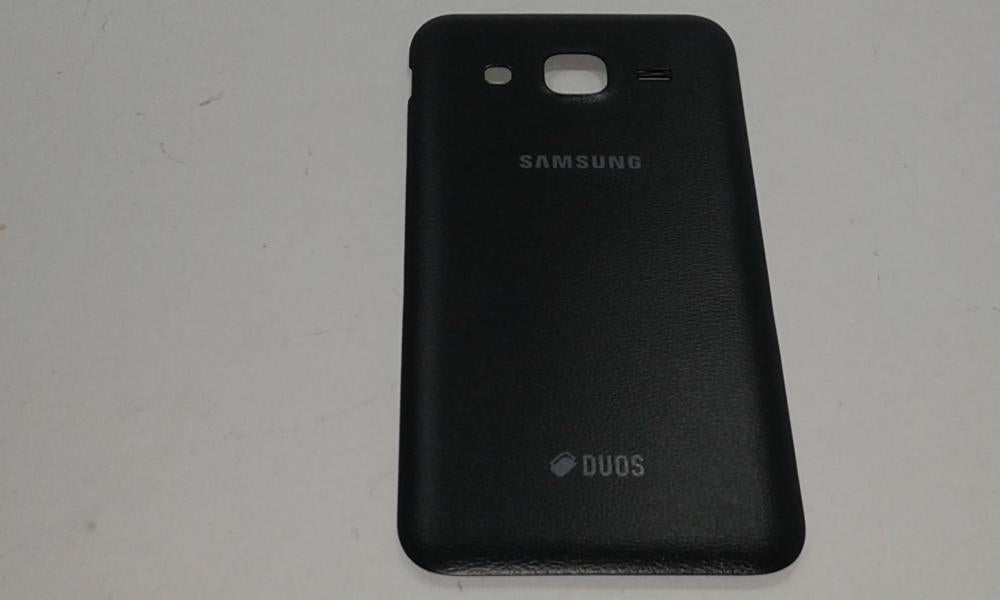 Tapa Samsung Galaxy J2 J200 Negra Sin Marco