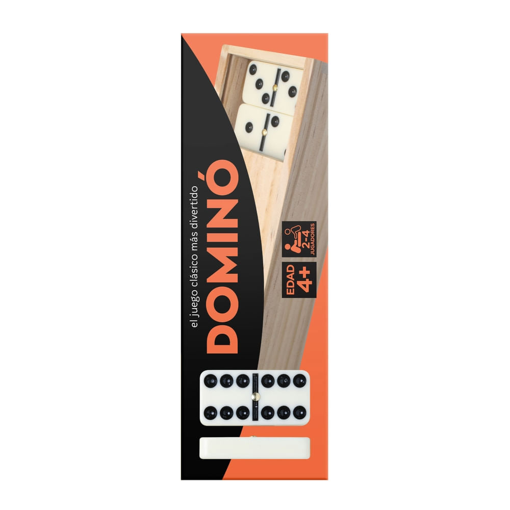 Dominó Novelty Caja De Madera