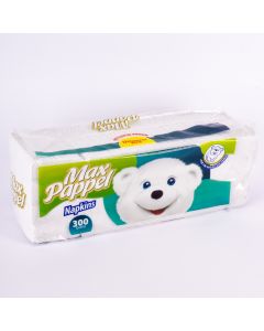 Servilleta Max Pappel 23.5x29.5cm 300g Blanco