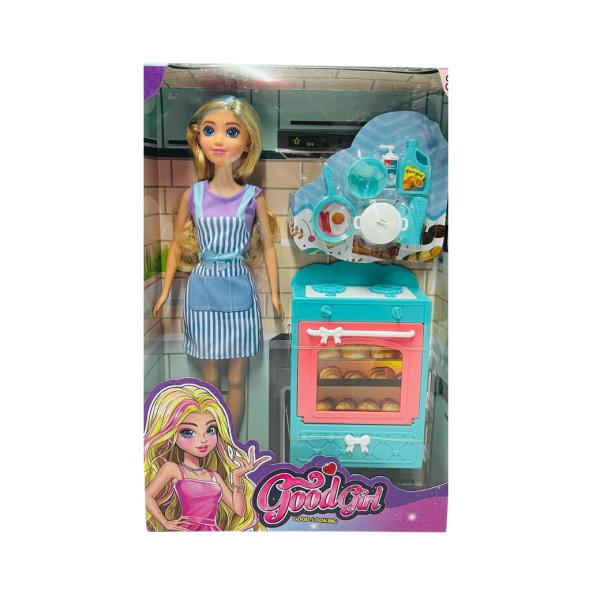 Muñeca Con Cocina