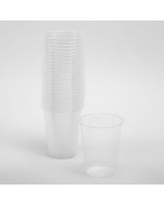 Vaso Plástico Transparente 10oz 25und