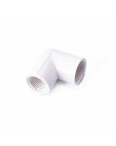 Codo 90 PVC Con Rosca 1/2