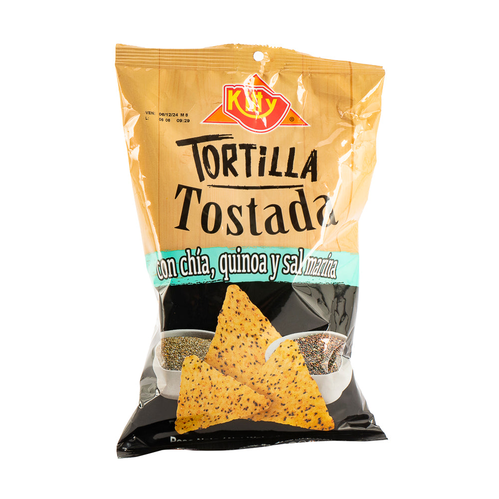 Tortillas Kitty Chía Quinoa Sal Marina