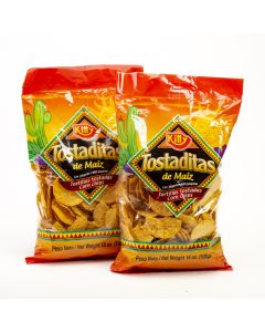 Two Pack De Tortillas De Maíz Tostaditas Kitty