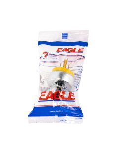 Enchufe Polarizado Vinil Armado 15a 125v Eagle 2867