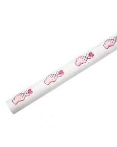 Papel Regalo Corazones Rosa