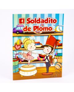Libro Cuento Colorear El Soldadito Plomo