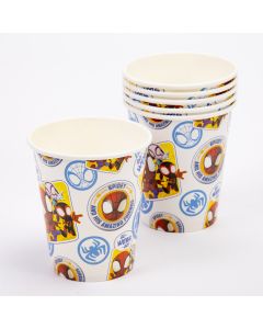 Vaso Cartón Spidey And His Amazing Friends 9oz 6und