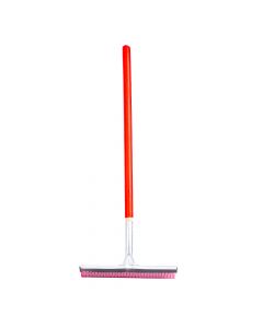 Limpiador Metalico Madera Para Parabrisas Liso Rojo
