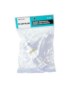 Grifo Plástico Para Lava Manos 1/2pulg Blanco