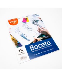 Libreta Pointer Bocetos 15 Hojas