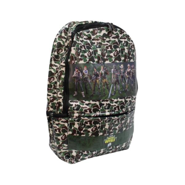 Bolso Fortnite Personajes Estampado Verde