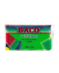 Plasticina Baco Maqueta Verde Claro