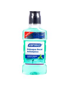 Enjuague Bucal Apro 500ml Menta Verde