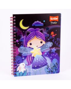 Cuaderno Espiral 100h Starglow Surtido Por Estilo