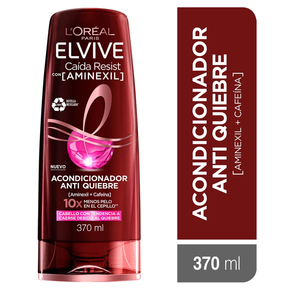 Acondicionador L'oréal Paris Elvive Reparación Anti Caída Total 5 - 370 Ml