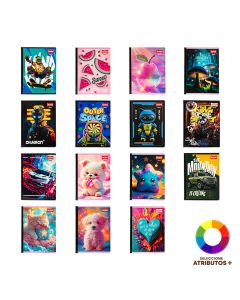Cuaderno Rayado Clásico Resistente Cuadriculado