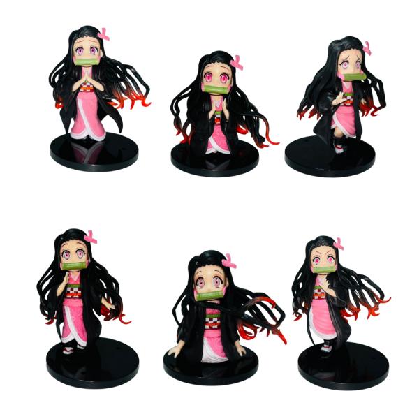 Set De Figuras De Nezuko - Kimetsu No Yaiba